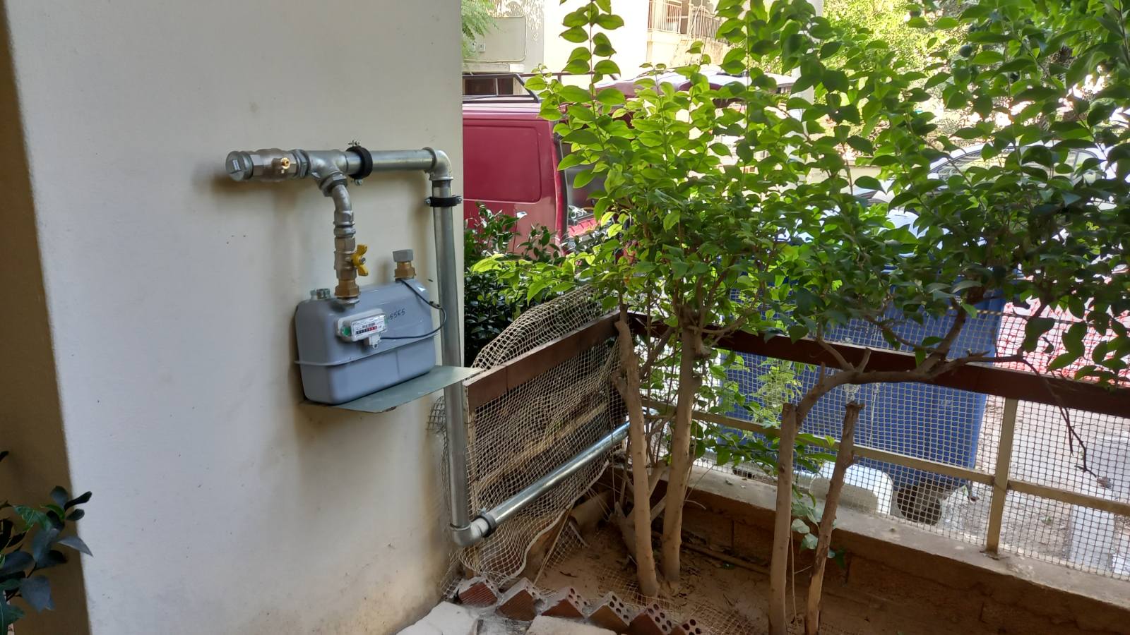 Τοποθέτηση μετρητών Φυσικού Αερίου