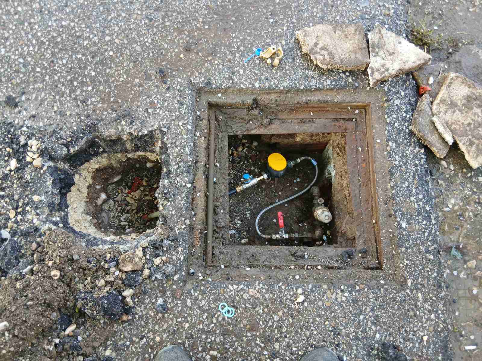 Επισκευή βλάβης κεντρικού αγωγού